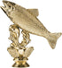 10" Crown Awards Red Salmon Fish Trophies - Customized Salmon Fish Trophy