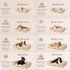 EHEYCIGA Orthopedic Dog Bed for Medium Dogs, Waterproof Memory Foam Couch Bed with Non-Slip Bottom and Washable Cover,