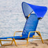 Atvkov Beach Chair Canopy Foldable Chair Umbrella Sun Shade Attachment for Beach Camping Fishing Lounge Tanning Zero
