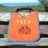 Custom Made Bib Embroidered with Dog's Name and St Bernard Dog Face - Fully Adjustable and Comfortable Washable Pet