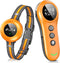 2-in-1 Smart Dog Shock Collar & Bark Collar with 3300FT Remote, IP67 Waterproof (Orange)