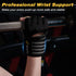 Workout Gloves with Wrist Wrap Support for Men & Women, Weight Lifting Gloves Anti-Slip Padded Palm Fingerless Exercise