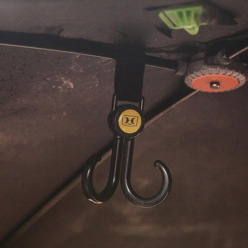 Hawk Claw Hanging Hooks - Durable Universal Fit Hunting Accessories with Adjustable Straps, 2-Pack