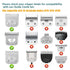 Set A5-style #10/15/30 5-in-1 Professional Animal Stainless Steel Comb for Detachable Blade Clippers, Snap-On Size