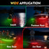 12V, Red and Green Boat Navigation Lights, LED Boat Lights Waterproof, Bow Light for Boats LED Marine Running Light
