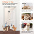 360 Automatic Rechargeable Cat Teaser, Door Mount Hanging Interactive Cat Toy, Spinning & Irregular Jumping Motion