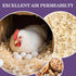 XXYOUPIN 5.5 Lb, Shavings70L Natural Aspen Shavings Pet Bedding Low-Dust & Chemical-Free, Ultra-Absorbent Cage Litter