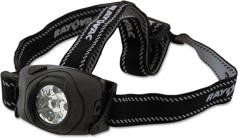 Rayovac LED Headlamp, Virtually Indestructible, Durable and Bright with Head Strap, Camping Gear, Pack of 1