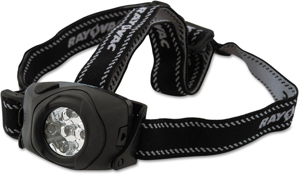 Rayovac LED Headlamp, Virtually Indestructible, Durable and Bright with Head Strap, Camping Gear, Pack of 1