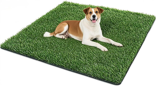 SSRIVER Dog Grass Pad,50.1x30.5In Fake Grass for Dogs,Artificial Grass Pee Pad for Puppies