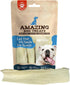 Amazing Dog Treats, Beef Cheek Strips, Premium Dog Chew, 10 Inch - 5 Pack, Rawhide Alternative