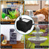 DOMICA Mini Submersible Water Pump (80GPH 4W) with 2.2FT Tube for Aquariums, Fountains