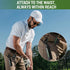 Pro Golf Club Cleaner Brush with Lockable Retractor Clip & Squeeze Bottle, 7.5 Inches
