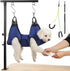 ondware Dog Grooming Arm with Dual-Spiral Clamp, Adjustable Height 27-37 inch, Dog