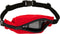 SPIbelt Kids Pocket Belt, Expandable Pocket, Adjustable Waist, No Bounce, Red with Black Zipper