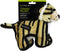Hyper Pet Tough Plush Tiger Durable Dog Toy with Squeaker