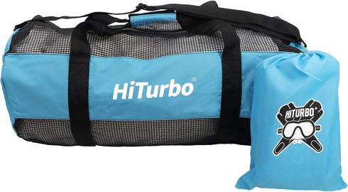 Hiturbo Mesh Duffel Bag, Travel Beach Gear Diving Luggage for Scuba, Surfing and Snorkeling