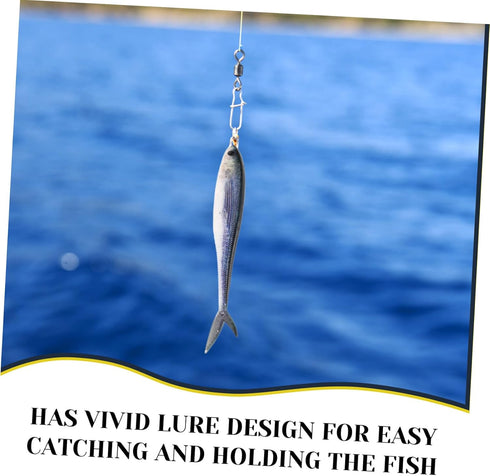 Lifelike Tuna Fishing Lure Kit for Salt and Freshwater