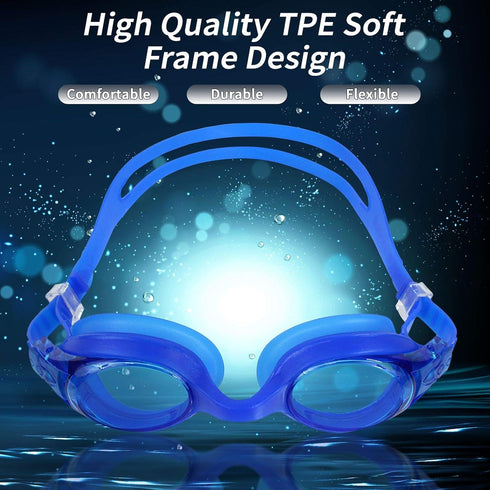 Water Gear Squirt Swim Goggles - Great Seal for Swimming