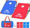 NZQXJXZ 3x2 ft Cornhole Board Set with 8 Bean Bags and Carrying