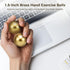 2 1.5 Inches PCS Brass Exercise Balls, Brass Hand Exercise Balls, Baoding Balls, Metal Practice Handballs, Balls