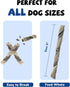 3 16 oz PAWUP Cod Skin Rolls Dog Treats Natural High Omega Dog Snacks, Single Ingredient Cod Skin Chews for Small Dogs