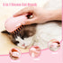 Cat Steam Brush,3 in 1 Cat Brush for Shedding,Spray Cat Brush For Pets Grooming, Portable Self Clean Cat Brush with Spary Mist for Cats Dogs Pets Hair Removal, Pink