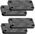 Gun Magnet Mount | 55 Lbs Rating Magnetic Gun Mount for Car, Rubber Coated Firearm Holder for Rifle, Pistol, Magazines