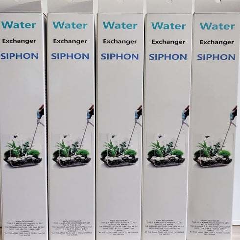 DODO Aqua Mini Aquarium Exchanger, Fish Tank Cleaning and Water Exchanger Siphoning for Small Tanks