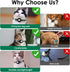 Cat Tracker, GPS Tracker, No Monthly Fee Subscription Fee, Pet Tracker Compatible with Apple Find My App (Only iOS)