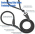 Slip Lead Dog Leash, 4FT/6FT Durable Nylon No Pull Training Leash for Small Medium Large Dogs (Black)