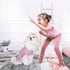 TONY HOBY Dog Pajamas, Recovery Suit for Small Medium Dogs After Surgery, Bean Pink, Size S