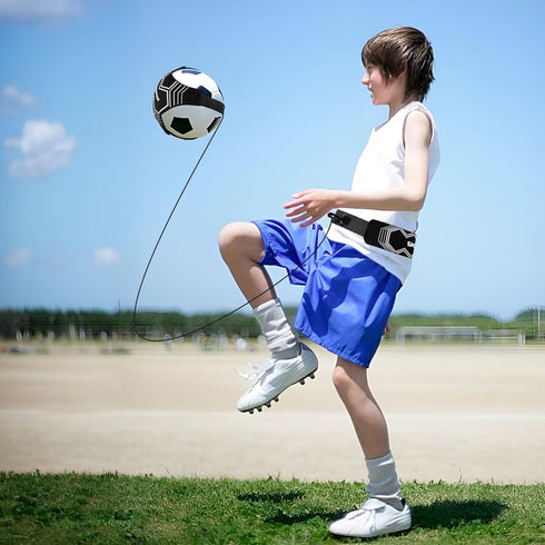 Sportout Soccer/Volleyball Training Aid, Solo Trainer with Adjustable Waist Belt for Kids Adults, Perfect Gift