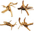 Hamiledyi 4 Pcs Driftwood for Aquarium, Natural Spider Wood Fish Tank Log Ornament
