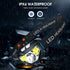 2-Pack Lamp,8 LHKNL Headlamp Flashlight, Lumen Ultra-Light Bright LED Rechargeable Headlight with White Red Light
