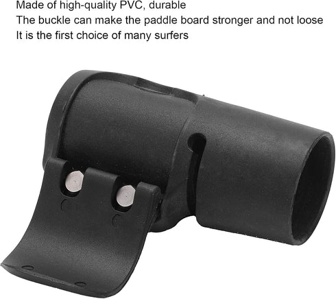 SUNGOOYUE Surf Paddle Lock, Quick Release Plastic PVC Paddle Shaft Clamp with Adjuster Buckle for Water Sports