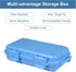 Protective Hard Case with Foam, 16.7x8.8x4.6cm Shockproof Outdoor Box, Airtight Phone Case for Outdoor Survival Storage