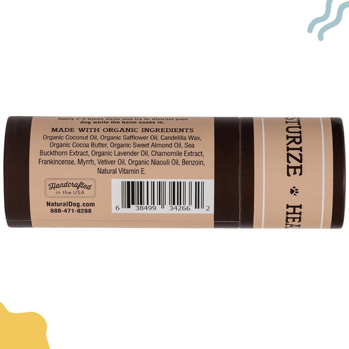 2 oz Natural Dog Company Skin Soother Balm for Skin Irritation, Allergy and Itch Relief for Dogs, Hot Spot Treatment