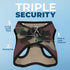 Voyager Step-In Air Dog Harness - Army/Black Trim, L - No Pull, Reflective, All Weather Mesh for Small, Medium Dogs,