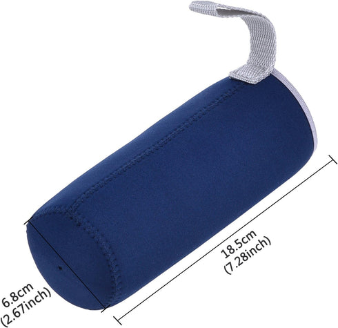 2 19.4 oz 550 ml Mudder Pieces Water Bottle Sleeve Neoprene Nylon Bottle Sleeve for Glass Water Bottle