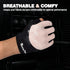 Seektop Breathable Workout Gloves for Women & Men, Thick Padded Weight Lifting Gloves, Full Palm Protection, Excellent