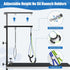 Clamp,35" Hammock Dog Grooming Arm with Pet Grooming Table Arm with Adjustable No Sit Haunch Holders,Dog Grooming Table