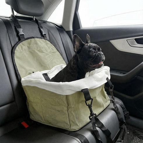 KPFILEH Dog Car Seats for Small Dogs, Portable Soft Auto Pet Booster Seats