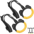 SquEqu Kids Gymnastic Rings with Adjustable Straps Pull up Olympic Rings for Kids