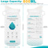 OUMEE 800ML 8/12/20/23/28 Emergency Disposable Urinal Bags, Pcs Camping Pee Bags Unisex Urine Bag Vomit Bag for Travel