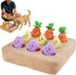 Genrico Dog Snuffle Toy, Squeak Pad - Carrot Dog Snuffle Mat - for