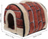 FOMIYES Pet Sleeping Bed, Cat Sleeping House Dog Bed Cushion, Pet House Cave for Dogs and Cats
