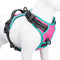 PHOEPET 2019 Upgraded No Pull Dog Harness - Reflective Adjustable Vest with Training Handle & 2 Metal Leash Hooks (M,