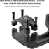 6061-T6 1.42 inch High(1inch/30mm/34mm) Precision Rifle Scope Mounts - Aluminum Picatinny Cantilever Scope Mounts