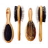 Double Sided Dog Brush for Long or Short Haired Dogs, Eco-Friendly Bamboo Grooming Tool for Deshedding